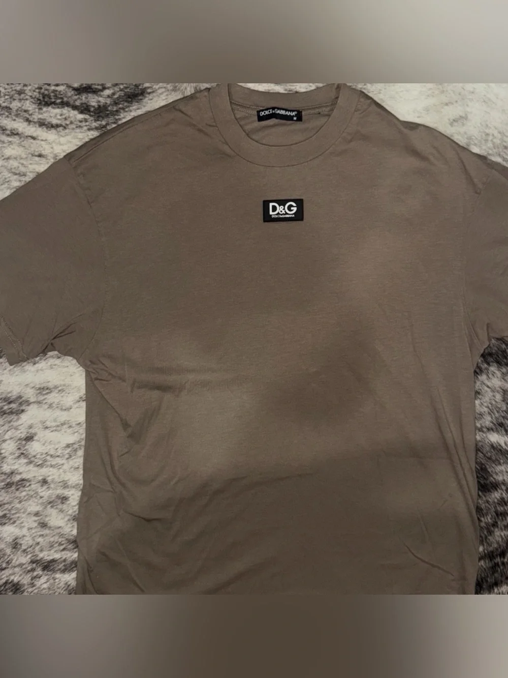 Dolce and Gabbana Tee Shirt Men’s Medium Tan